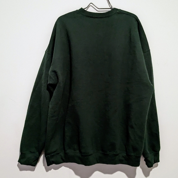 Vintage Christmas Holiday Cozy Green Sweatshirt Size 3XL - Picture 5 of 5